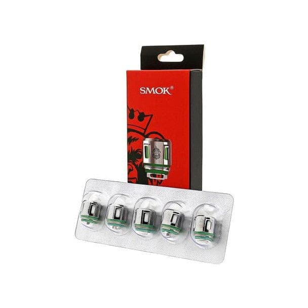 SMOK TFV8 Baby T12 Light replacement coils for vape devices, showing the coil design and packaging.