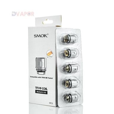 Smok TFV9 Mesh Coils (0.15 Ohm) 5 Pack