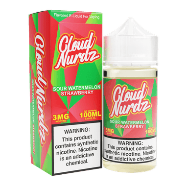 Cloud Nurdz - 100mL — Sour Watermelon Strawberry