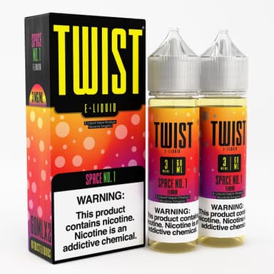 Twist E-Liquids - 120ml (60ml 2-Pack) — Space No. 1