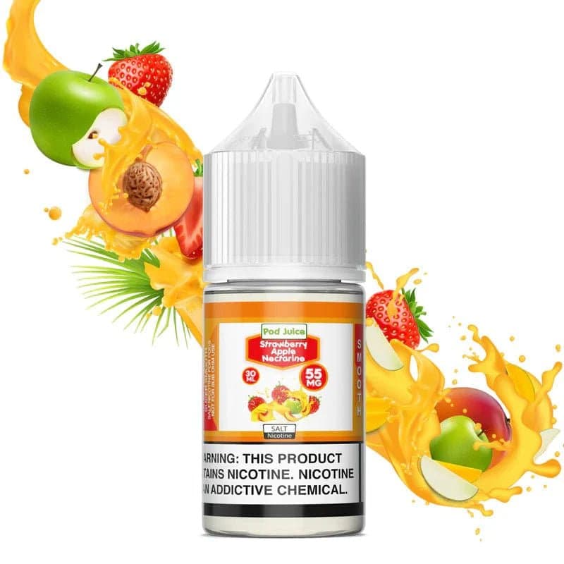 Pod Juice Salt - 30mL — Strawberry Apple Nectarine