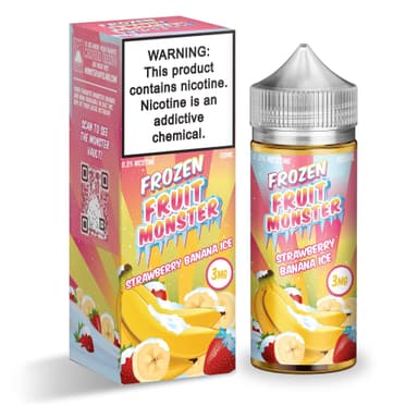 Frozen Fruit Monster - 100mL — Strawberry Banana ICE