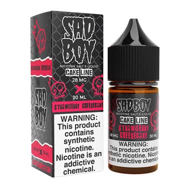 Sadboy Salt - 30mL — Strawberry Cheesecake