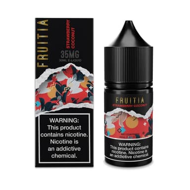 Fruitia Salt - 30mL — Strawberry Coconut