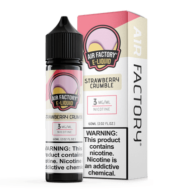 Air Factory E-Liquids - 60mL — Strawberry Crumble