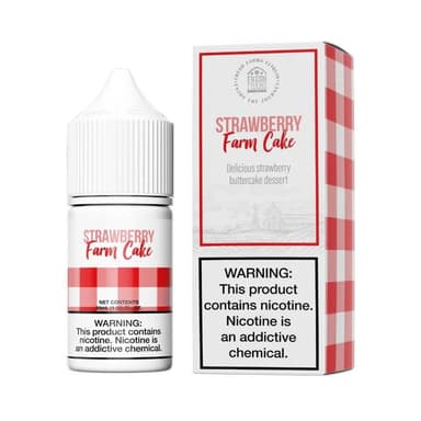 Fresh Farms Salt - 30mL — Strawberry Farm Cake