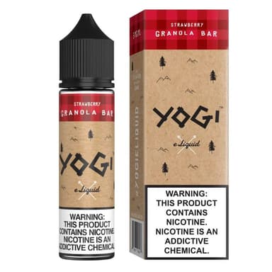 Yogi E-Liquid - 60mL — Strawberry Granola Bar