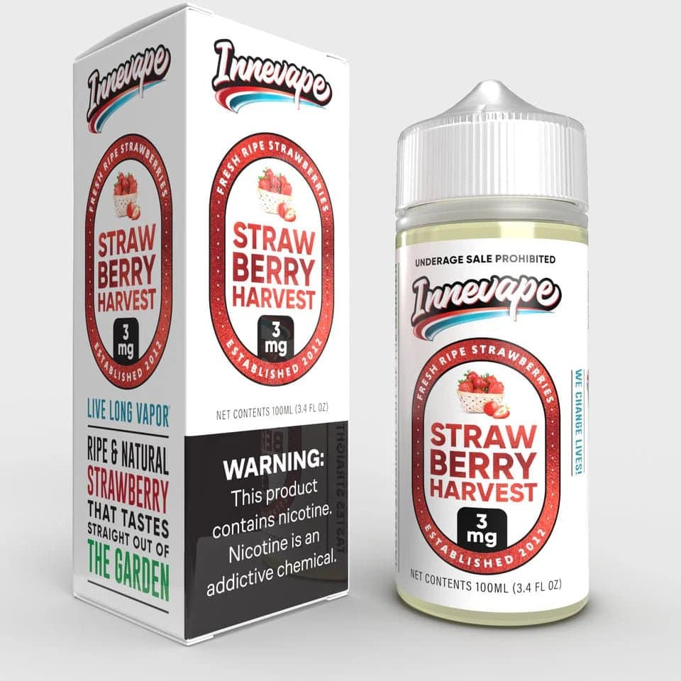 Innevape E-Liquids - 100mL — Strawberry Harvest