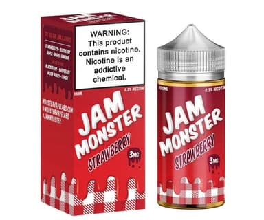 Jam Monster - 100mL — Strawberry