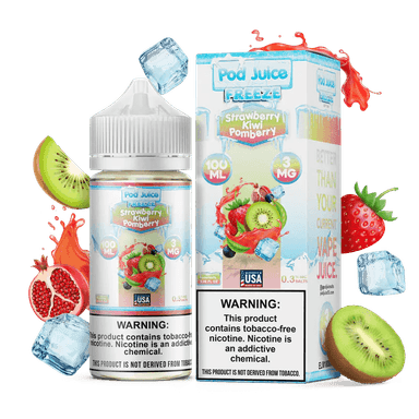 Pod Juice - 100mL — Strawberry Kiwi Pomberry FREEZE