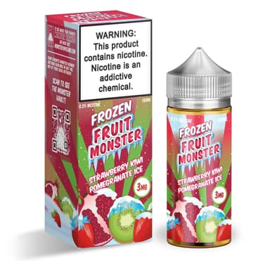 Frozen Fruit Monster - 100mL — Strawberry Kiwi Pomegranate ICE