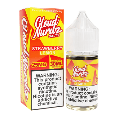 Cloud Nurdz Salt - 30mL — Strawberry Lemon