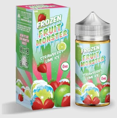 Frozen Fruit Monster - 100mL — Strawberry Lime ICE