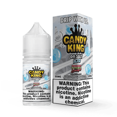 Candy King On SALT - 30mL — Strawberry Watermelon Bubblegum SALT on ICE
