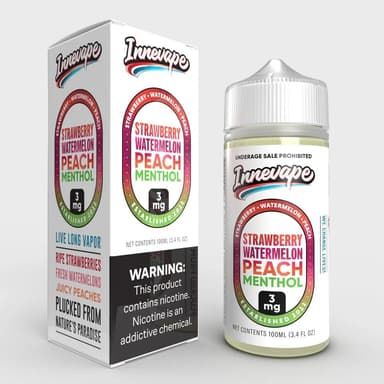 Innevape E-Liquids - 100mL — Strawberry Watermelon Peach Menthol