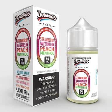 Innevape E-Liquids Salt - 30mL — Strawberry Watermelon Peach Menthol