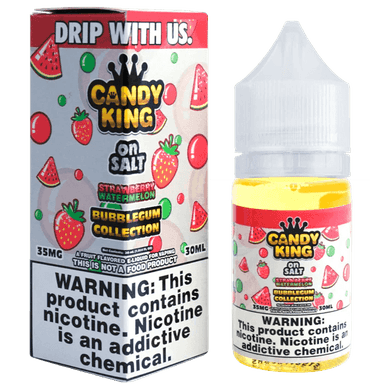 Candy King On SALT - 30mL — Strawberry Watermelon SALT (BUBBLEGUM SERIES)