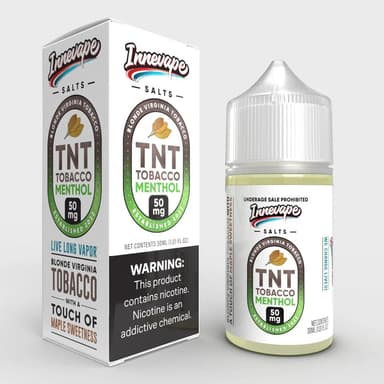Innevape E-Liquids Salt - 30mL — TNT Tobacco Menthol