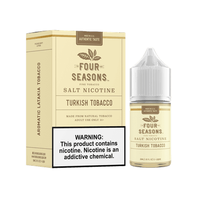Four Seasons Salt - 30mL — Turkish Tobacco