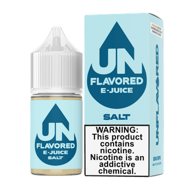 Unflavored SALT - Unflavored E-Juice - 30mL — 30mg