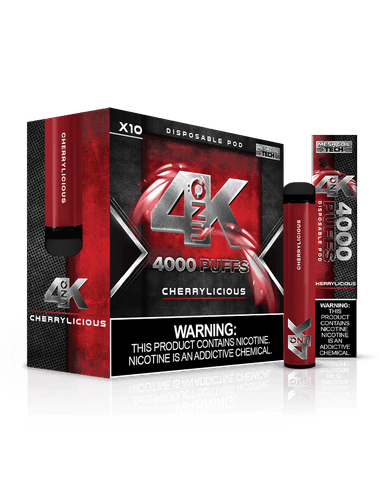 UNO 4K | 4000 Puff Disposable Vape — Cherry Licious