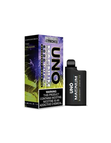 UNO Magnum 6000 Disposable — Blueberry Lemon ICE