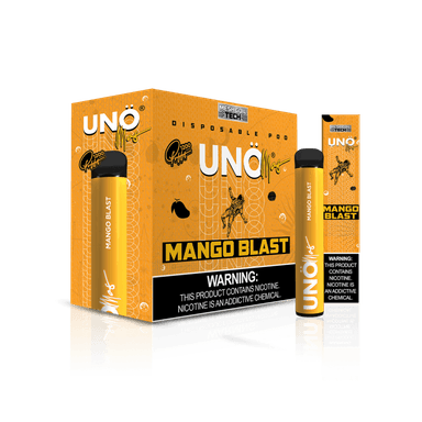 Uno Mas Disposable 5% | 1,200 Puffs — Mango Blast