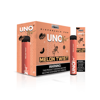 Uno Mas Disposable 5% | 1,200 Puffs — Melon Twist