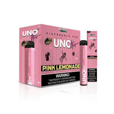 Uno Mas Disposable 5% | 1,200 Puffs — Pink Lemonade