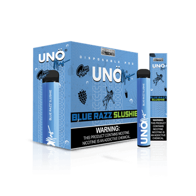 Uno Mas Disposable 5% | 1,200 Puffs — Blue Razz Slushie