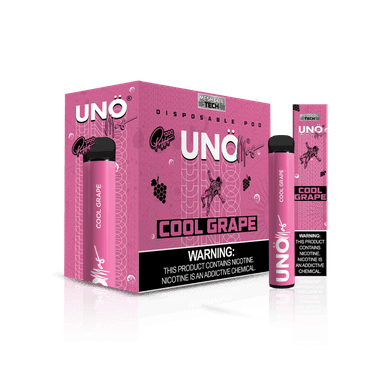 Uno Mas Disposable 5% | 1,200 Puffs — Cool Grape