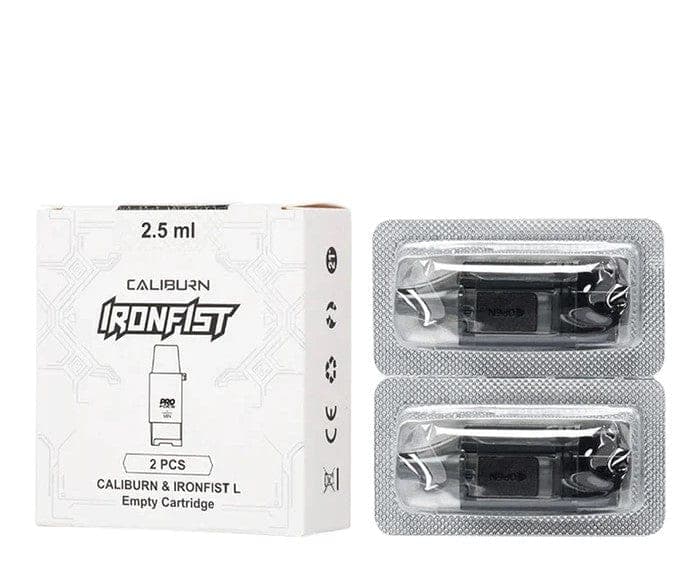 UWELL Caliburn & Ironfist L vape replacement pods, compatible with UWELL vape devices, shown in the image.