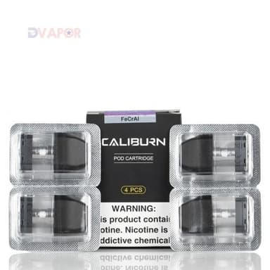 UWELL Caliburn Pod Cartridge - 4 pack — 1.4 Ohm