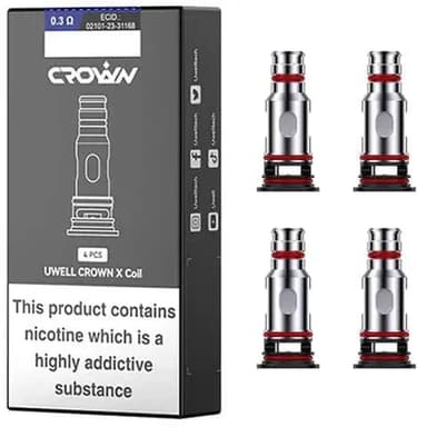 UWELL Crown X Replacement Coils — Mesh 0.3 ohm