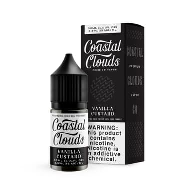 Coastal Clouds Salt - 30mL — Vanilla Custard
