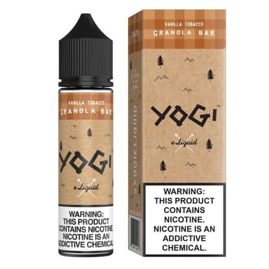 Yogi E-Liquid - 60mL — Vanilla Tobacco Granola Bar