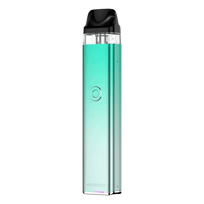 Vaporesso XROS 3 Pod System hardware showing compact design and sleek black finish, ideal for vaping enthusiasts.