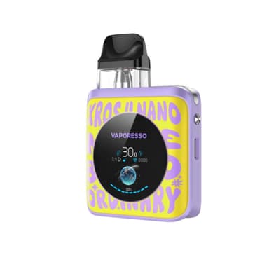 Vaporesso XROS 4 Nano 30W Pod Kit — Word-Pop Yellow