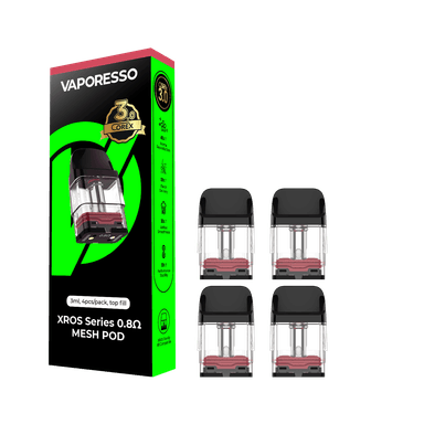 Vaporesso XROS Replacement Pods — Mesh 0.8 ohm COREX 3.0 3mL