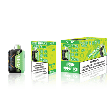 VIHO TRX 50K Disposable Vape | 50,000 Puff — Sour Apple Ice