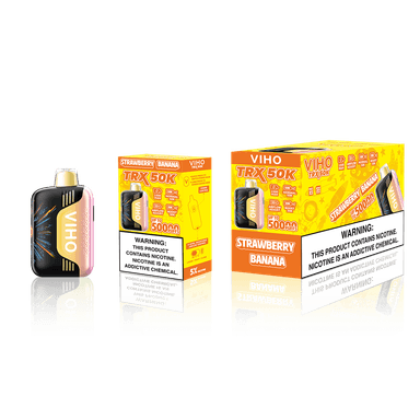 VIHO TRX 50K Disposable Vape | 50,000 Puff — Strawberry Banana