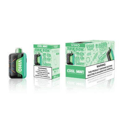 VIHO TRX 50K Disposable Vape | 50,000 Puff — Cool Mint