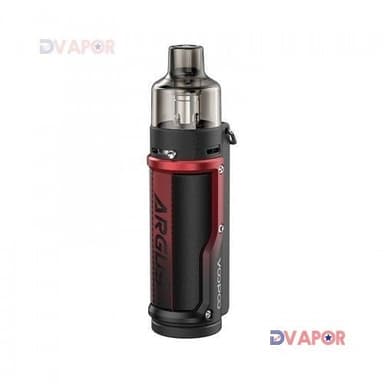VOOPOO Argus Mod Pod Kit with built in battery — Red/Litchi Leather