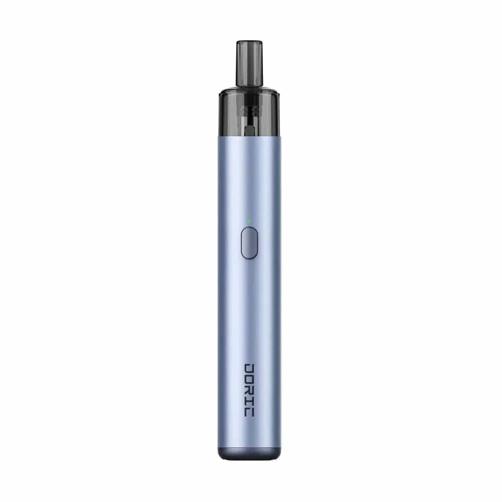 VOOPOO Doric 20 18W pod system device with sleek design and compact hardware for vaping.
