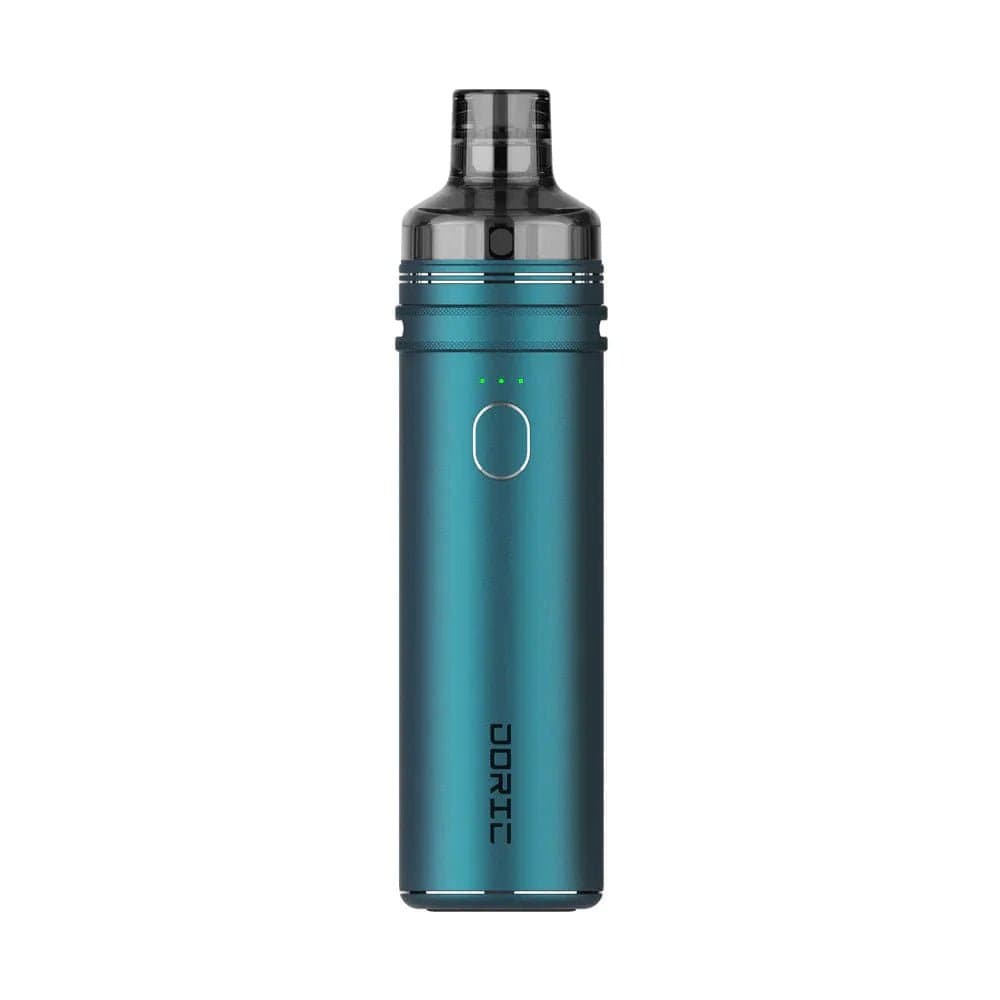 VOOPOO Doric 60 pod system hardware with sleek design, compact size, and integrated mouthpiece for easy vaping.