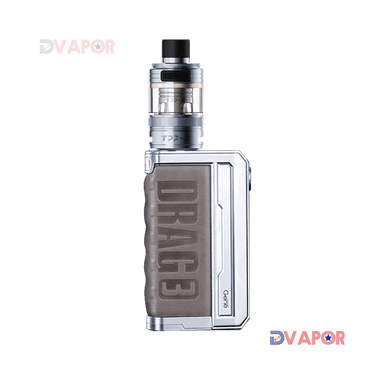 VOOPOO Drag 3 TPP-X Complete Kit with Pod Tank and Coils — Silver-Treasure Lime
