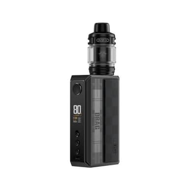 VooPoo Drag 5 Dual 18650 Mod Kit with UFORCE-X Tank — Black