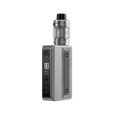 VooPoo Drag 5 Dual 18650 Mod Kit with UFORCE-X Tank — Silver