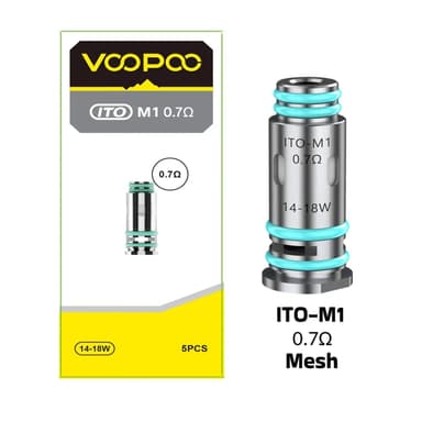VOOPOO ITO Replacement Coils — M1 0.7 ohm