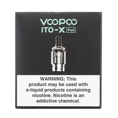 VOOPOO ITO-X Replacement Pods — Black